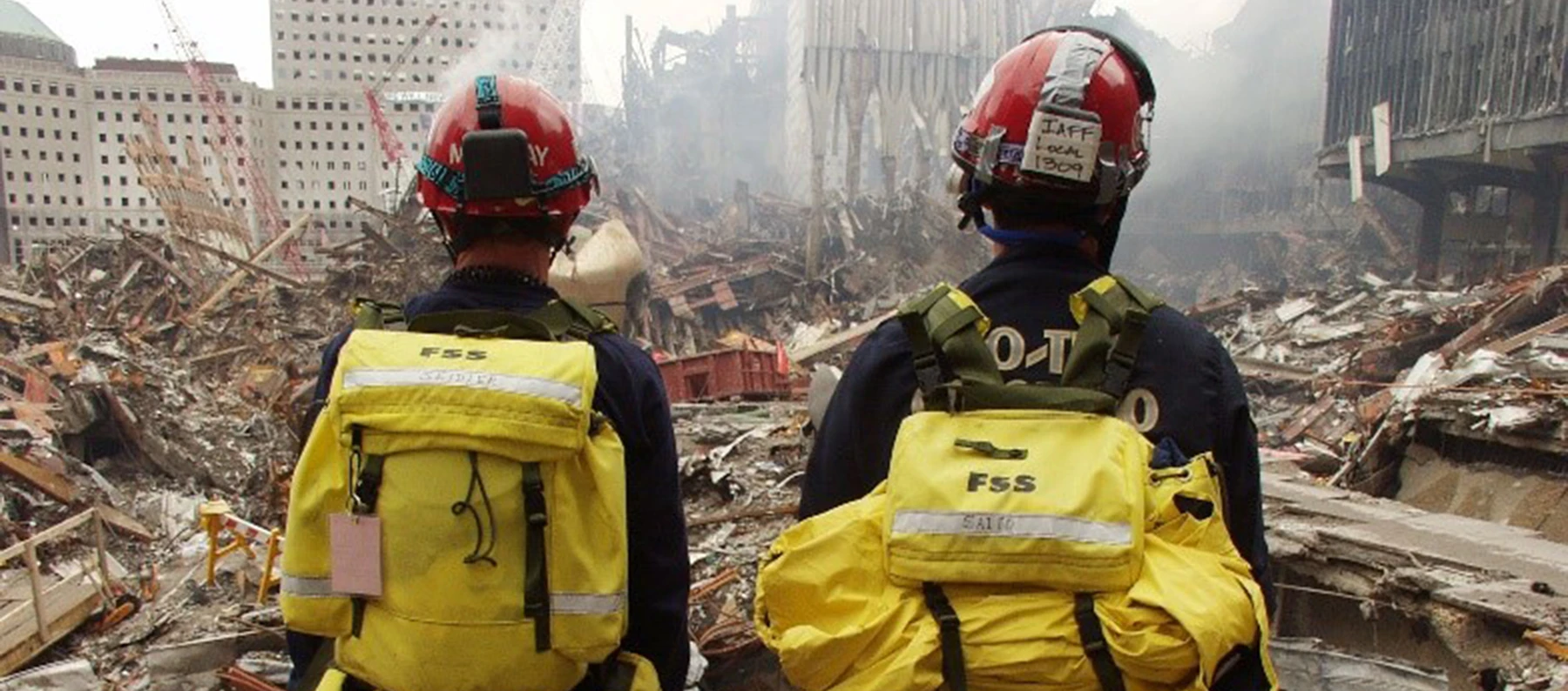 First responders at the World Trade Center